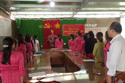 Hình ảnh Hội nghị Cán Bộ, Viên Chức, NLĐ năm học 2020-2021